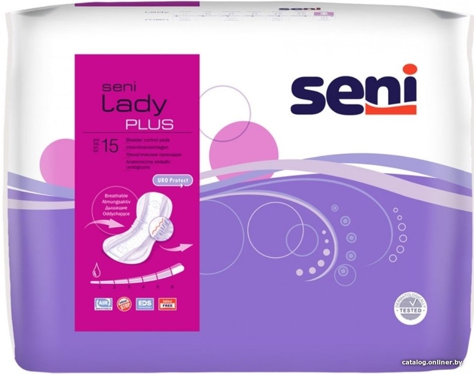 Урологические прокладки Seni Lady Plus (15 шт)
