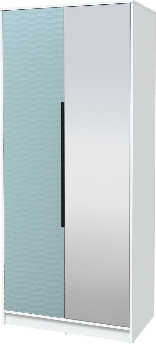 

Шкаф распашной Интерлиния Концепт Зодиак КТ-Ш2з (белый платинум/океан)