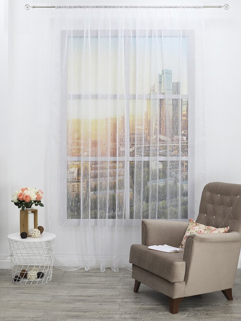 

Тюль Amore Mio RR RAIN Organza-01 3x2,7 м 15986 (белый)