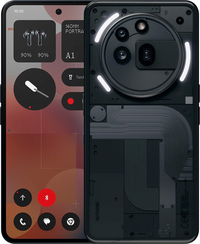 

Телефон Nothing Phone (3a) Pro 12GB/256GB (черный)
