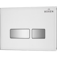Унитаз подвесной Roxen Porto One Rimless 6 в 1 StounFix Dual Fresh 636623 (белое стекло)