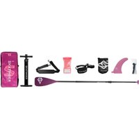 Сапборд Skatinger Leafy Expedition Pink Base
