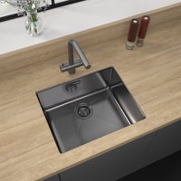 Кухонная мойка ZorG ZRE 5545 graphite