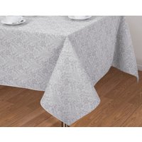 Скатерть АртПостель Вензель серый СБ.150.220 220x150