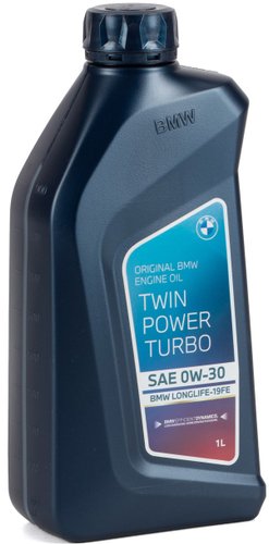 Моторное масло BMW TwinPower Turbo LongLife-19FE 0W-30 1л