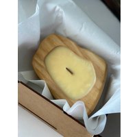 Ароматическая свеча Gentle Art в дереве Рождественское желание (деревянный фитиль)