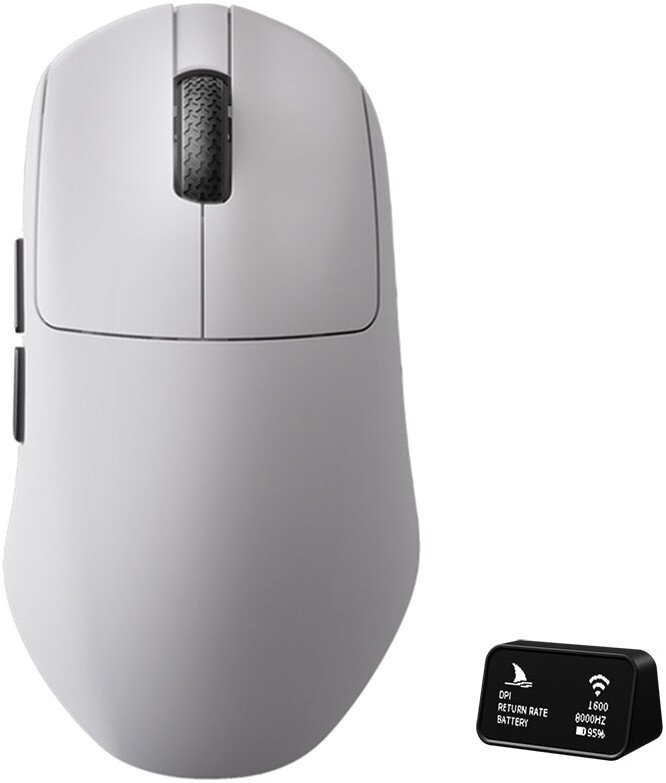 Игровая мышь Darmoshark N7 Max Tiger Shark 8K (белый)