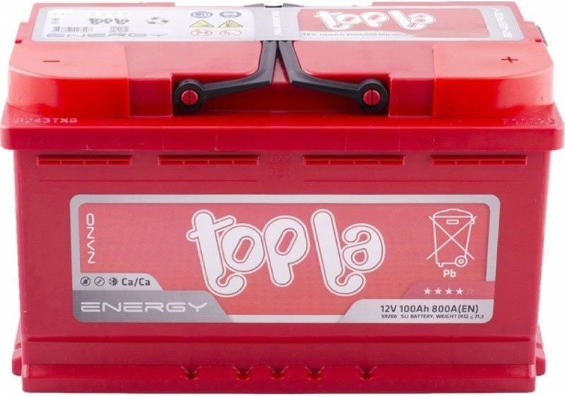 

Автомобильный аккумулятор Topla Energy (100 А/ч) (108000)