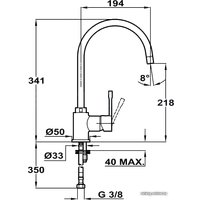 Смеситель TEKA SP 995 TG carbon [55995020CN]