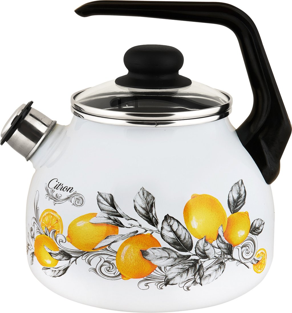 

Чайник со свистком Appetite Citron 4с209я