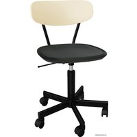 Офисное кресло Sheffilton SHT-ST85/S121М (черный/бежевый/черный муар)