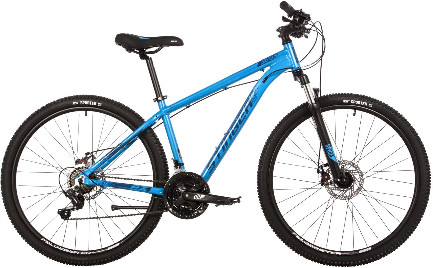 

Велосипед Stinger Element Evo 27.5 р.20 2023 (синий)