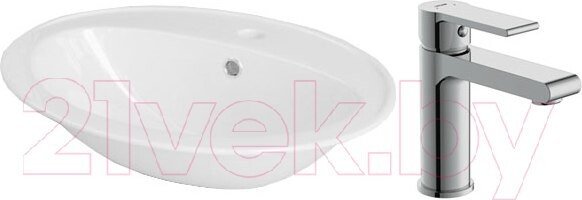 Умывальник Cersanit Calla 54 S-UM-Cl/1-w + 63020