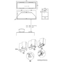 Кухонная вытяжка Korting KHI 9997 GW