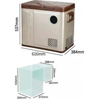 Компрессорный автохолодильник Alpicool WH58 58л (серый, без адаптера 220В) в Бобруйске