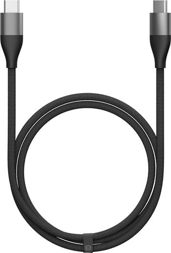 Кабель Xiaomi Braided Data Cable 6A USB Type-C - USB Type-C (1 м, черный)