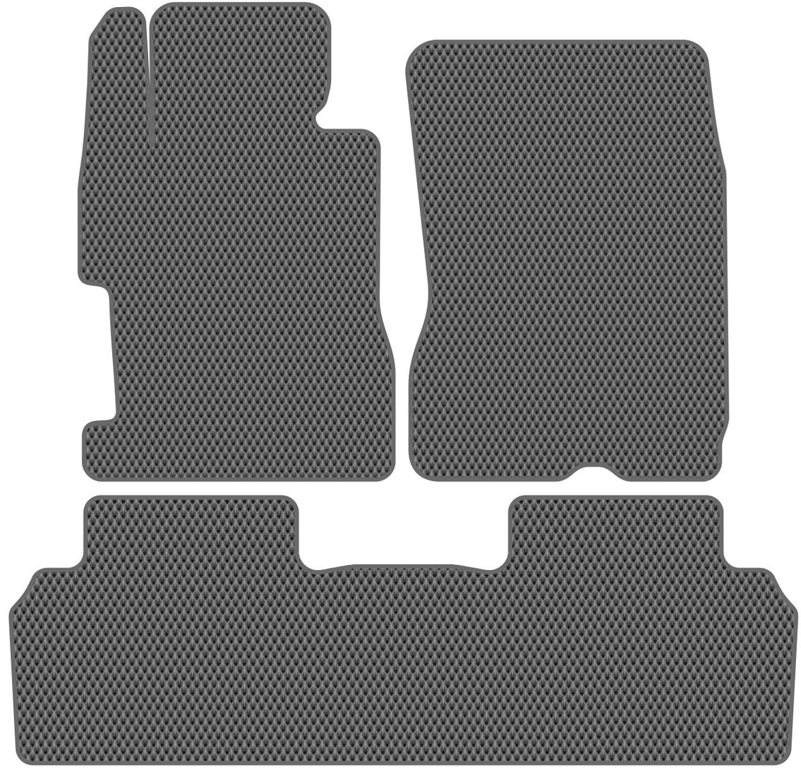 

Комплект ковриков для авто Alicosta Honda Civic VIII (седан / FD7, FD1) 2005 - 2011 (серый, ромб)