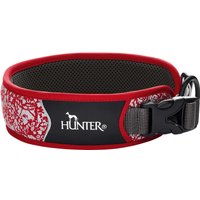 Ошейник Hunter Collar Divo Reflect 68976 (45-55/L красный/серый)