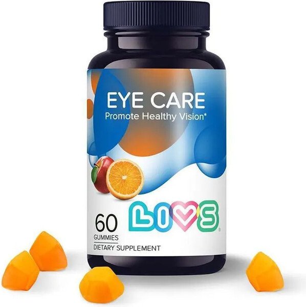 

БАД LIVS Мармеладные пастилки Здоровье глаз (60 шт)