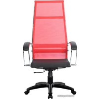 Офисное кресло Metta SK-1-BK Комплект 7, Pl тр/сечен (пластиковые ролики, красный)