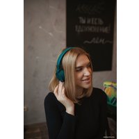 Наушники More Choice HW15 (зеленый)