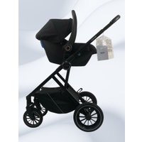 Универсальная коляска Chiccolino Platinum (3 в 1, черный)