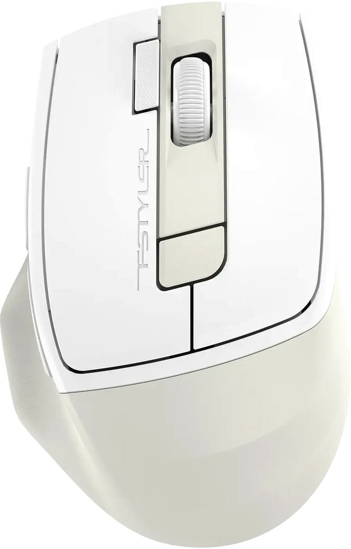 Мышь A4Tech Fstyler FG45CS Air2 (белый/бежевый)