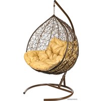 Подвесное кресло BiGarden Gemini (коричневый/бежевый)