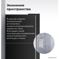 Холодильник side by side MAUNFELD MFF177NFB