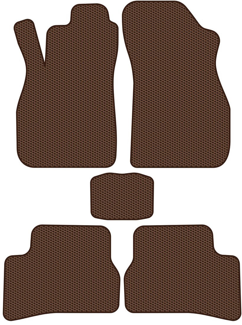 

Комплект ковриков для авто Alicosta Hyundai Accent (седан / LC) 1999 - 2012 (коричневый, сота)