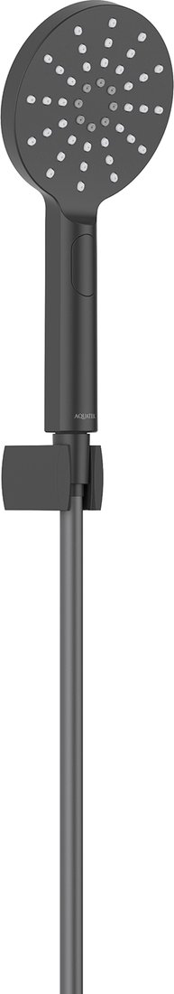 Душевой гарнитур  Aquatek Оберон AQ2033MB (черный матовый)