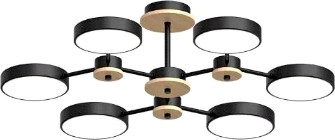 Подвесная люстра LED4U L3216-730 BK