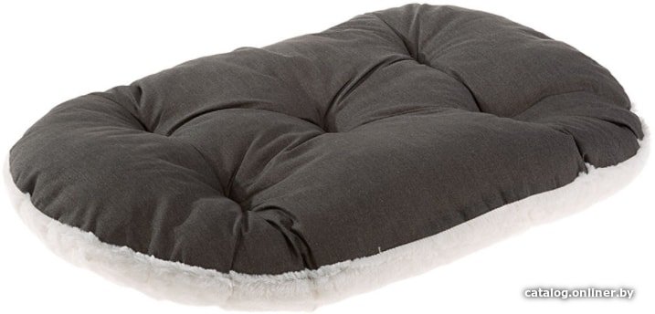 Лежак Ferplast Relax 100/12F 82100097 (серый с бежевым мехом)