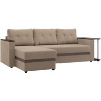 Диван Mio Tesoro Атланта 110 (Savana Camel/Ecostile Chocolate)