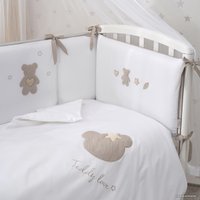 Детский комплект постельного белья Perina Teddy love ТЛ2.140-01.12 (2 предмета, песочный)