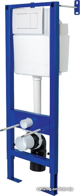 Инсталляция для унитаза Berges Wasserhaus Atom 040333 (белый)