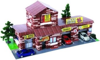 Сборная модель Диорама Станция технического обслуживания Л-06