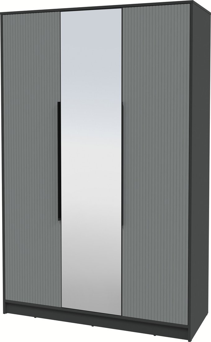 

Шкаф распашной Интерлиния Концепт Лайн КТ-Ш3з (антрацит/серый)