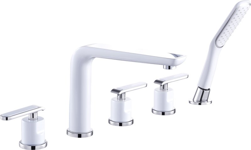 Смеситель Ganzer Haiger GZ 52031F (белый/хром)