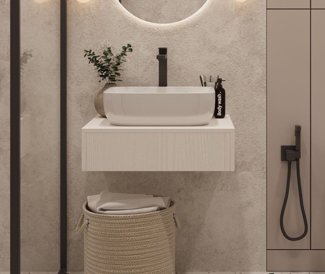 

ЗОВ Тумба под умывальник Токио Премиум 60 TP60WWPTOC2 (белый)