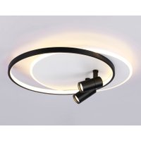 Припотолочная люстра Ambrella light FL51392/1+2 WH/BK