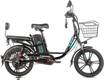 Электровелосипед Gelbert Khan 2 (черный)