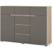 Комод Горизонт Анталия 1200 (дуб сонома-графит софт)