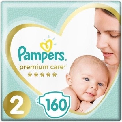 Подгузники Pampers Premium Care 2 Mini (160 шт)
