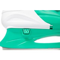 Коньки Ricos Boom PW-229 M (р. 33-36, белый/бирюзовый)