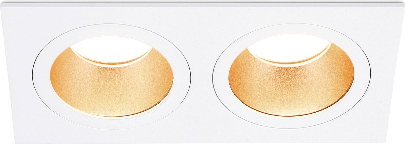 

Точечный светильник PROxSON TN102831/2 WH/GD (белый/золото)