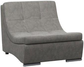 Элемент модульного дивана Woodcraft Монреаль ВК-00002374 (замша, серый)