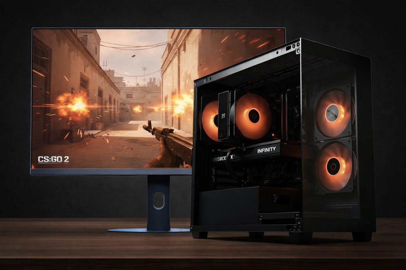 

Компьютер ООО "ФэндБиГрупп" с монитором 27" 200GHz, RTX 5060 Ti 8GB, Ryzen 7-5700X, 32GB, 512GB (черный)