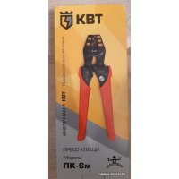 Пресс-клещи КВТ КВТ ПК-6М/78865