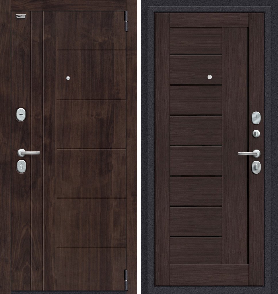 

Металлическая дверь el'Porta Porta S 9.П29 (Wenge Veralinga)